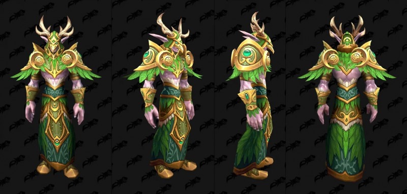 Druid WoW Forever tier set model