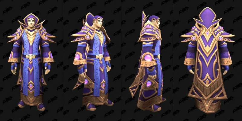 Mage WoW Forever tier set model