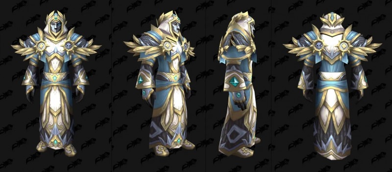 Priest WoW Forever tier set model