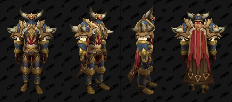 Warrior WoW Forever tier set model